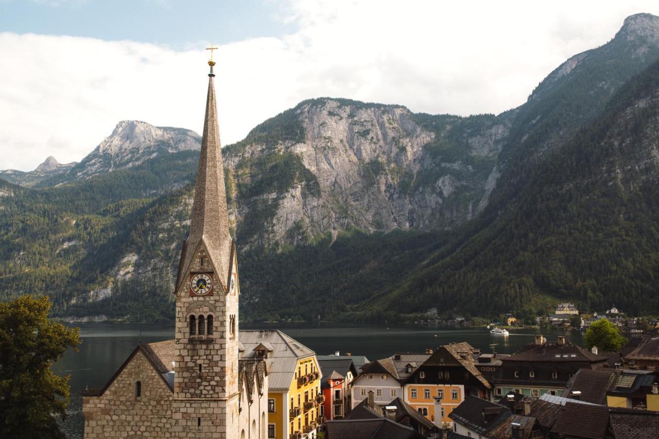 Gasthof Simony Hallstatt B&B Buitenkant foto